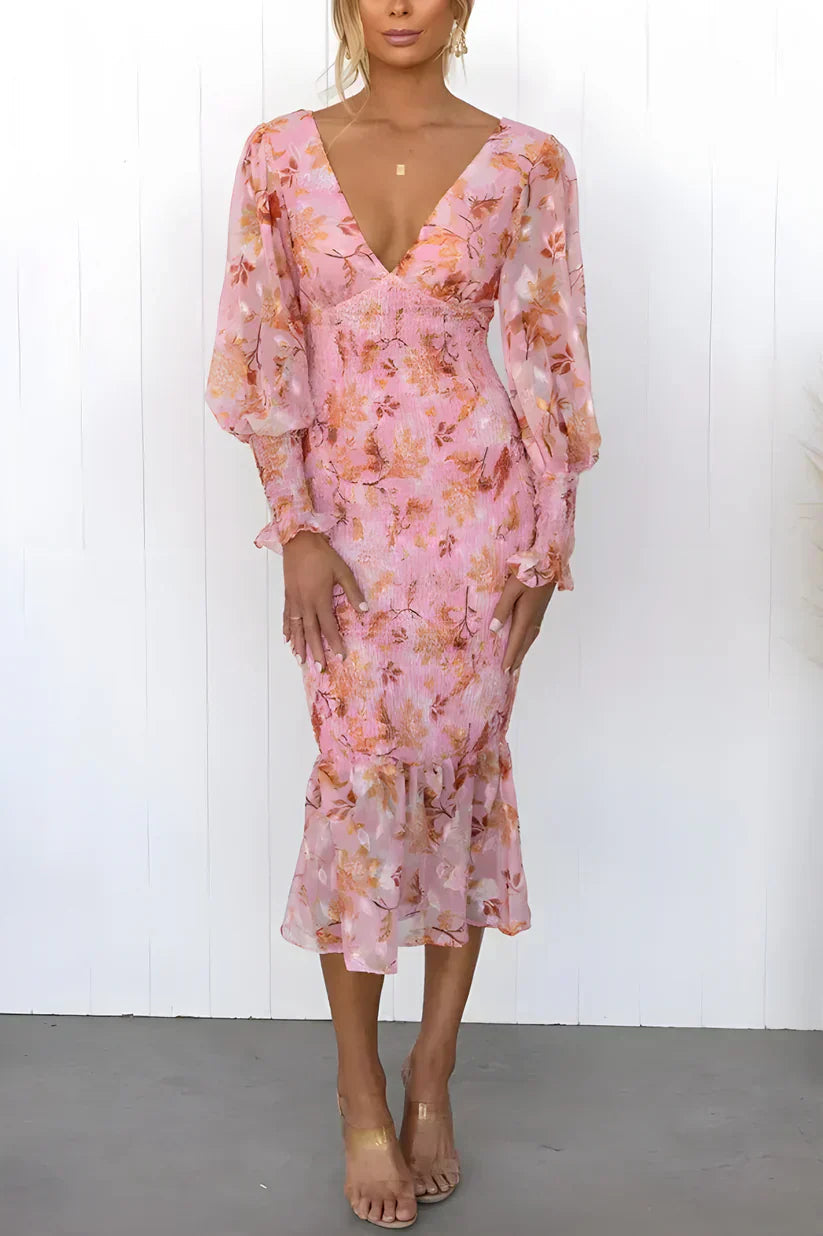 Floral Maxi Dress – Women's Evening Dress