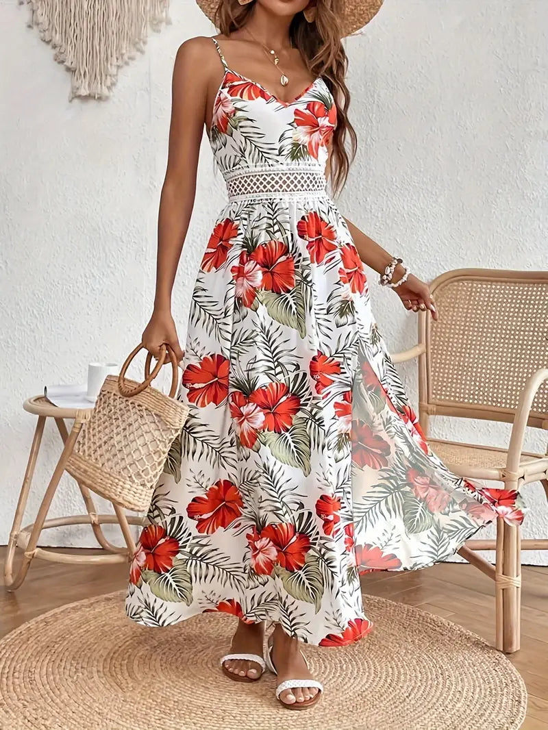 Floral Maxi Dress – Women's Summer Dress