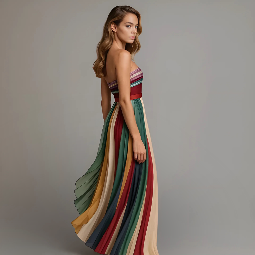 Strapless Maxi Dress – Women's Holiday Dress | Judith