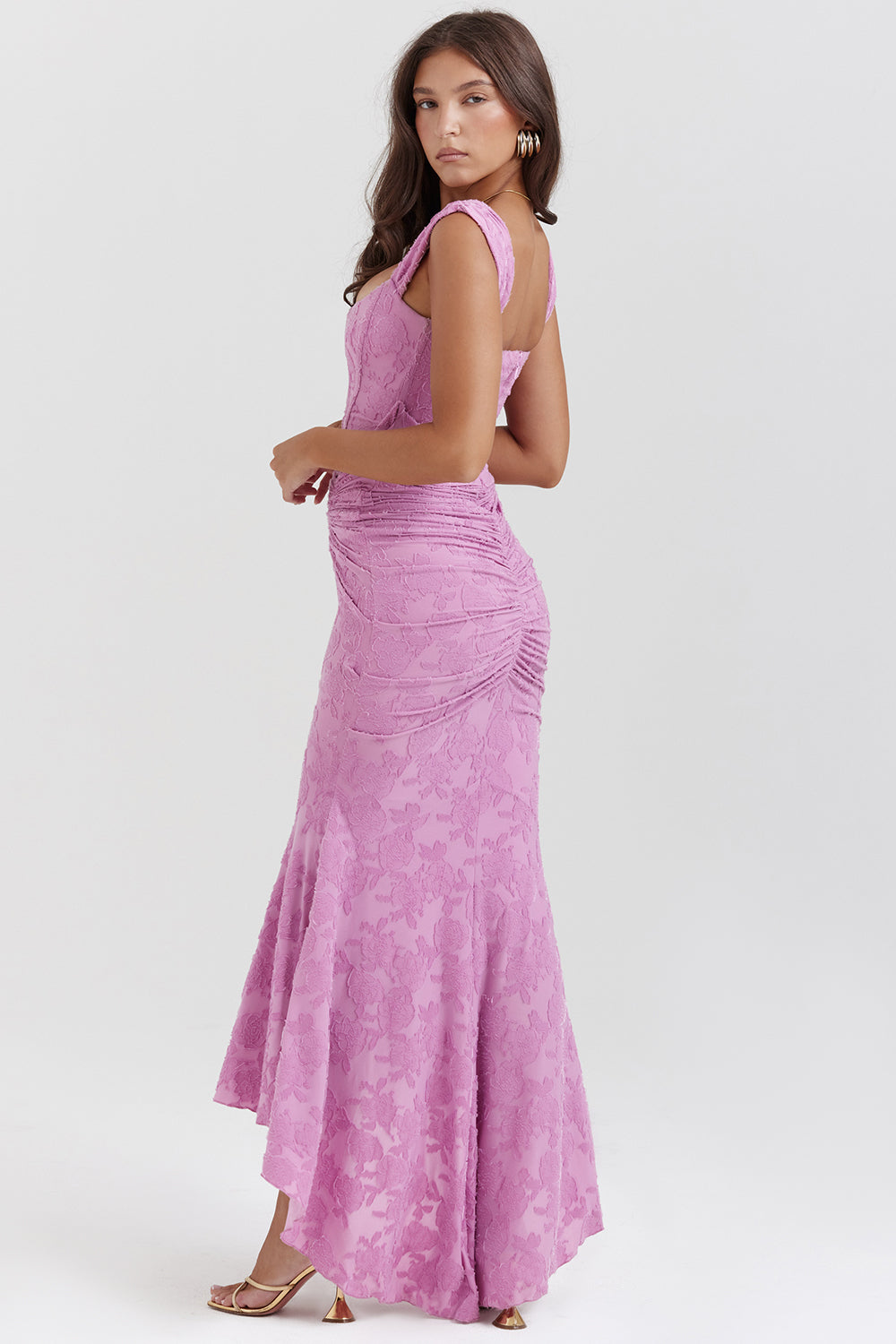 Lace Bodycon Maxi Dress – Women's Evening Dress