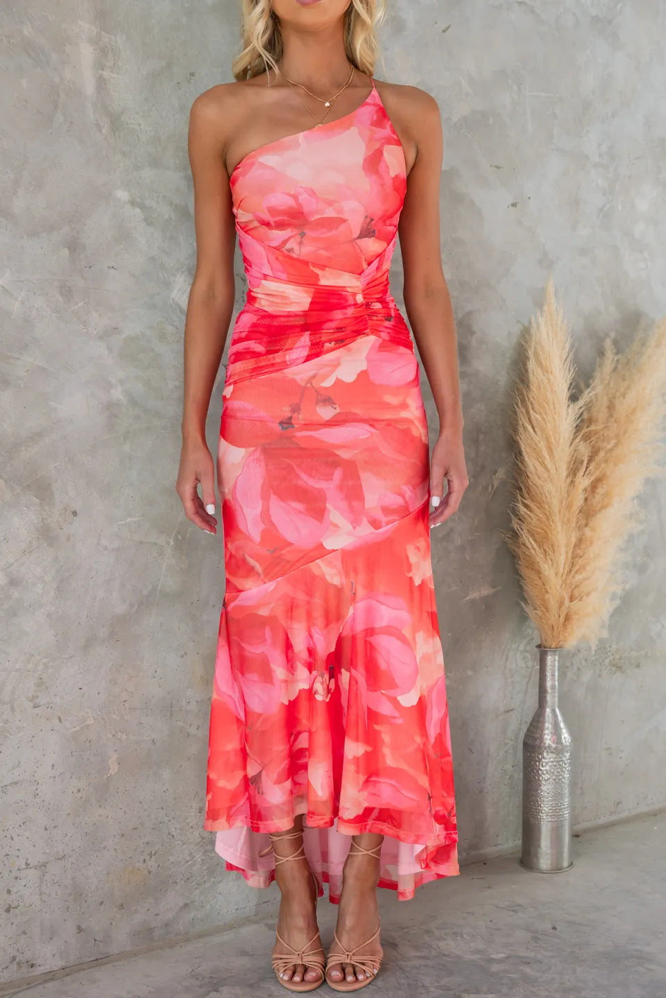 Pleated Midi Dress – Women's Cocktail Dress