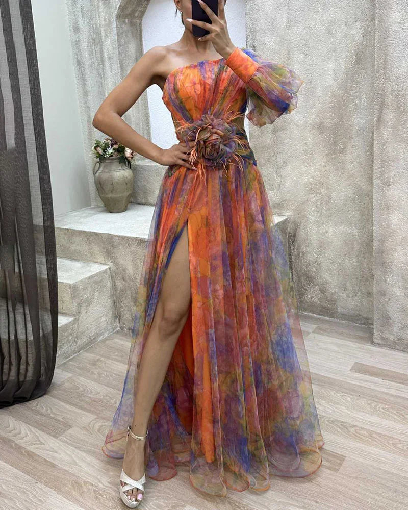 Wrap Maxi Dress – Women's Wedding Guest Dress
