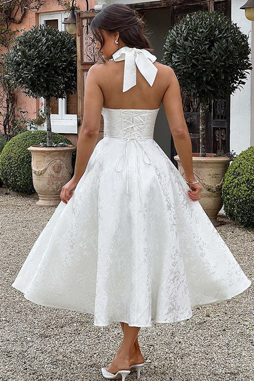 Jacquard Maxi Dress – Women's Wedding Guest Dress