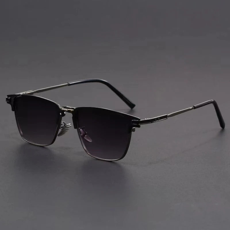 Verano UV400 Metal Frame Geometric Sunglasses
