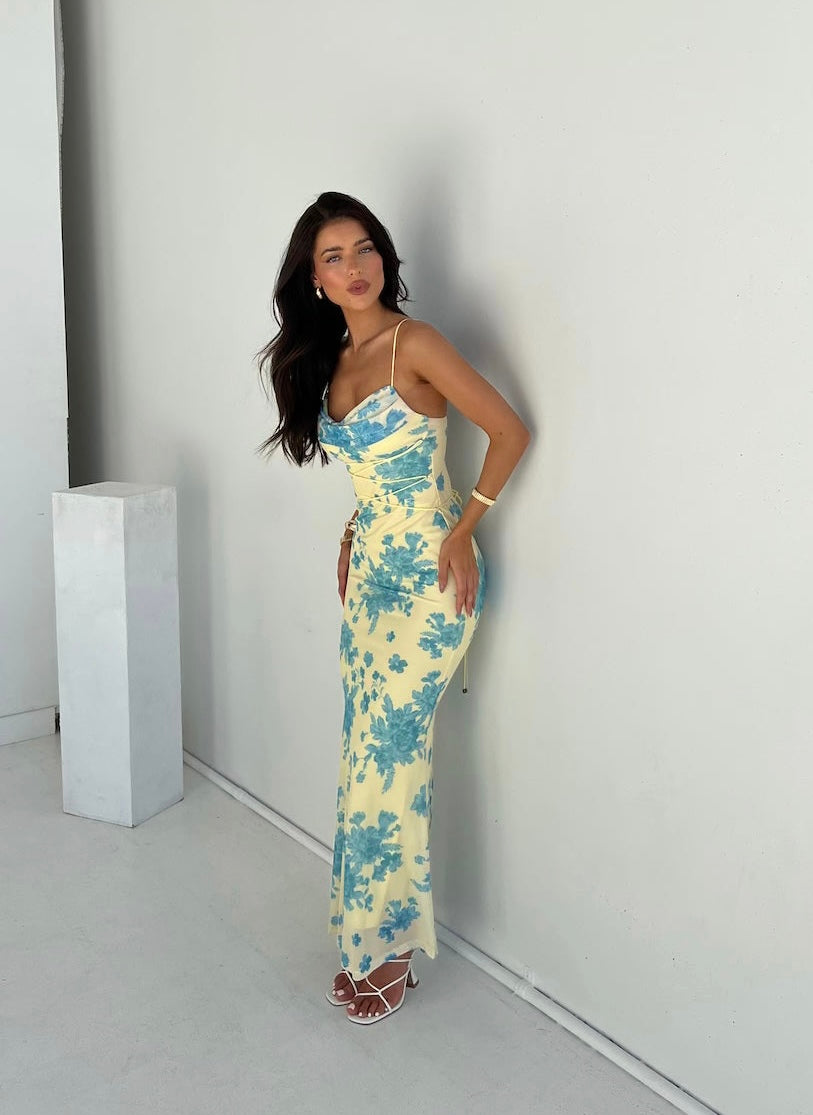 Floral Maxi Dress – Women's Summer Dress