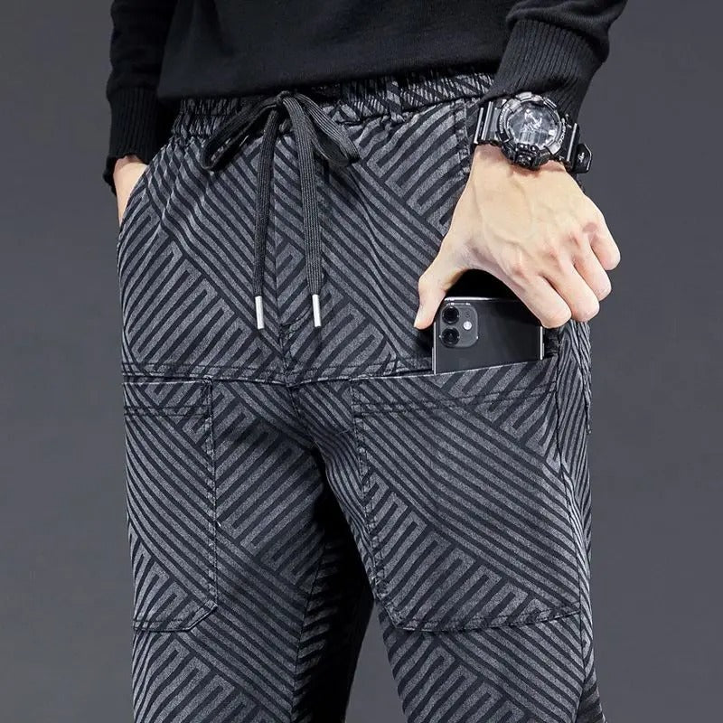 Camden Cotton Slim Fit Trousers