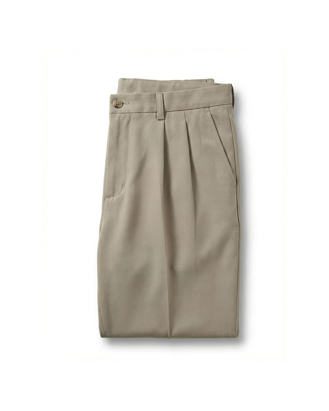 Montari Cotton Pleated Trousers